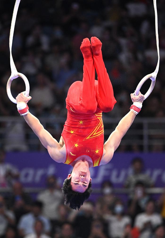 体操比赛中我国选手飞身翻转获奖的简单介绍